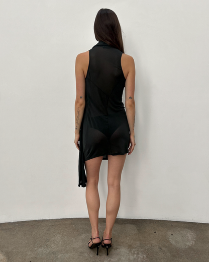 Donna Karan SS2007 Multi-Way Draped Dress