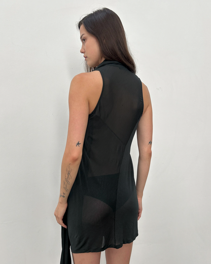 Donna Karan SS2007 Multi-Way Draped Dress