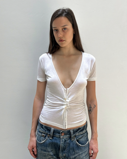 Dirk Bikkembergs Hook & Eye Top