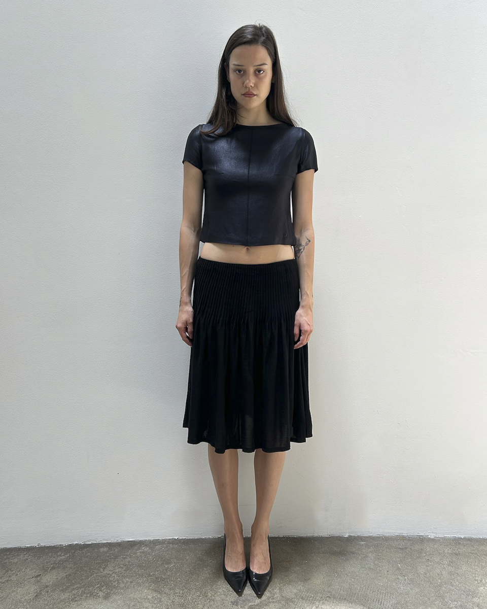 Emanuel Ungaro Pleated Skirt