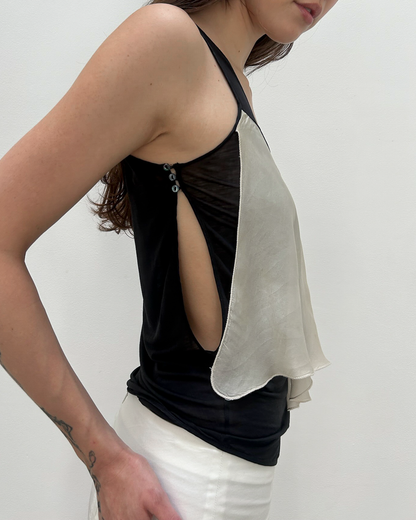 Chloé by Phoebe Philo SS2005 Ruffle Panel Top