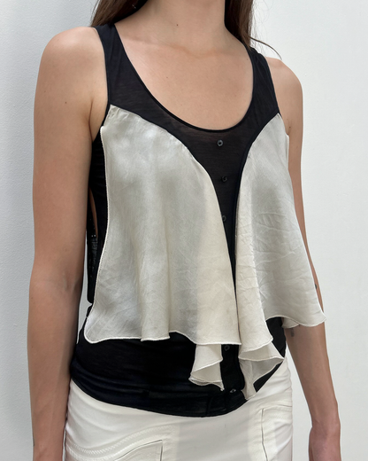 Chloé by Phoebe Philo SS2005 Ruffle Panel Top