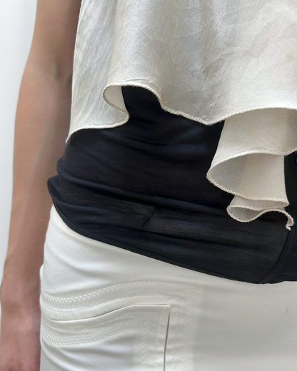 Chloé by Phoebe Philo SS2005 Ruffle Panel Top