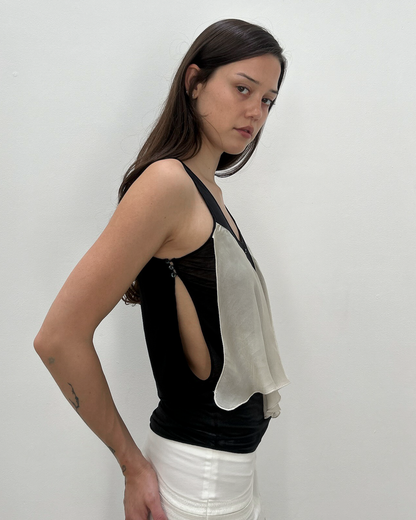 Chloé by Phoebe Philo SS2005 Ruffle Panel Top