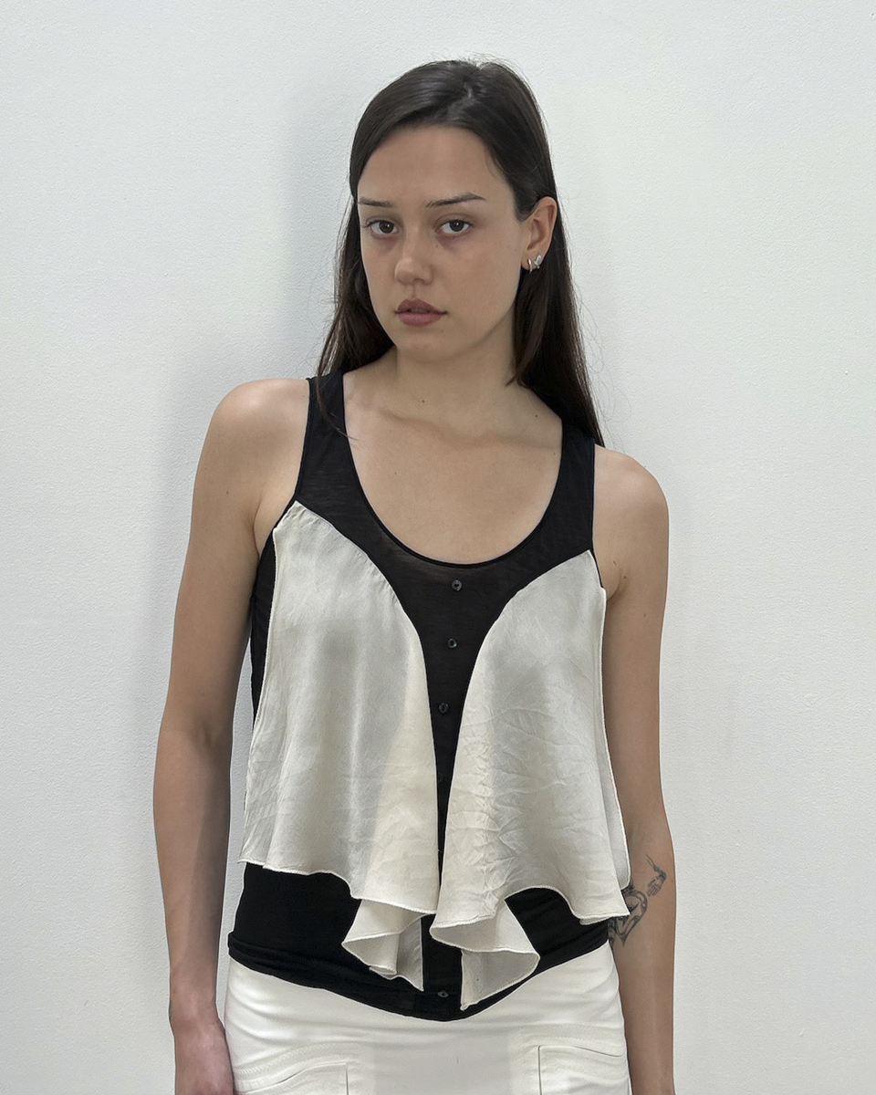 Chloé by Phoebe Philo SS2005 Ruffle Panel Top