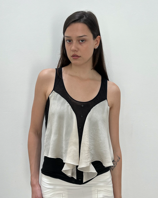 Chloé by Phoebe Philo SS2005 Ruffle Panel Top