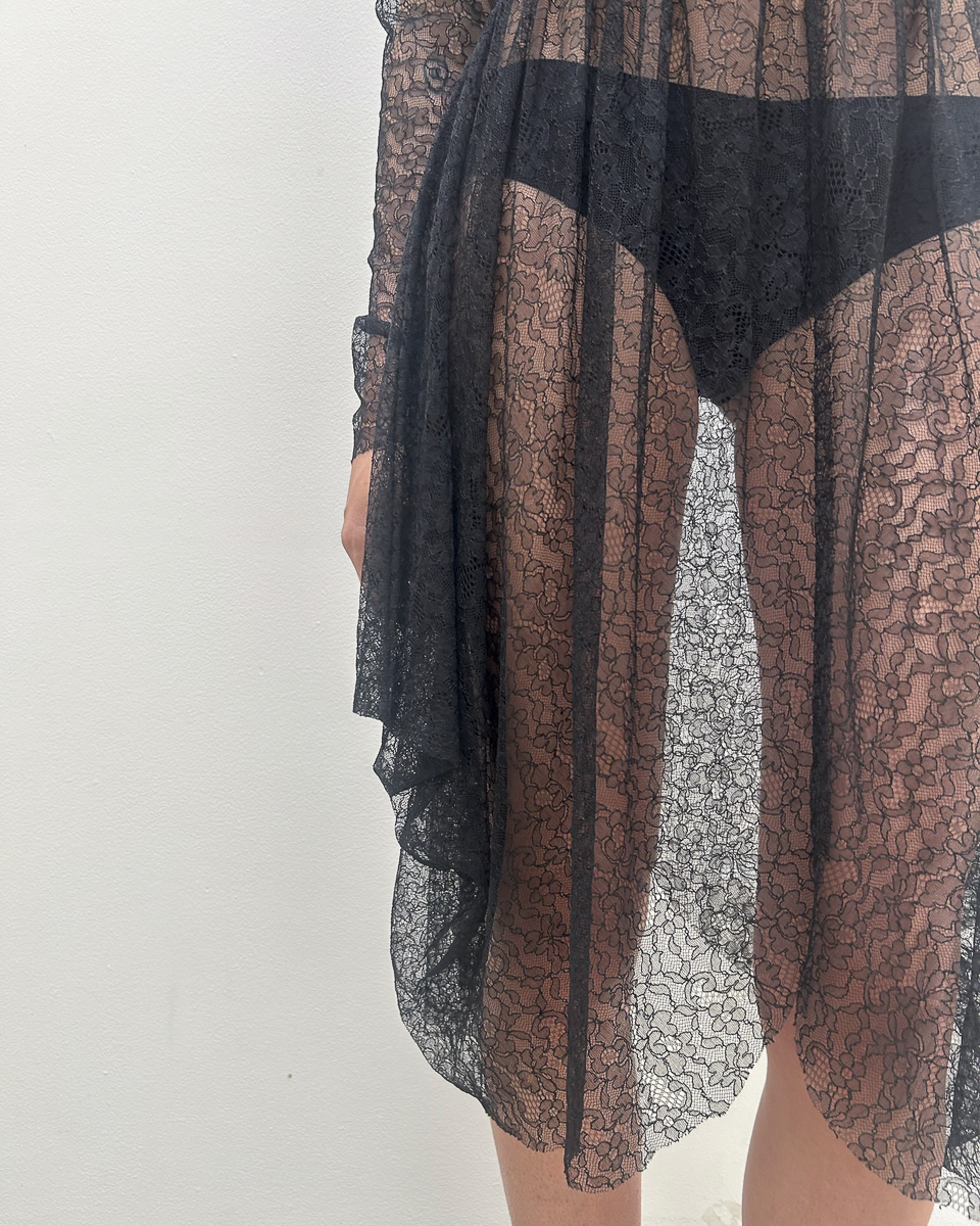 Antonio Berardi Sheer Lace Dress