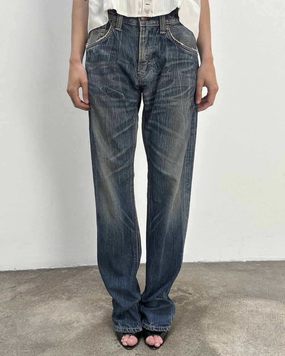 Edwin 503 Bluetrip 30/32 Dark-Wash Denim