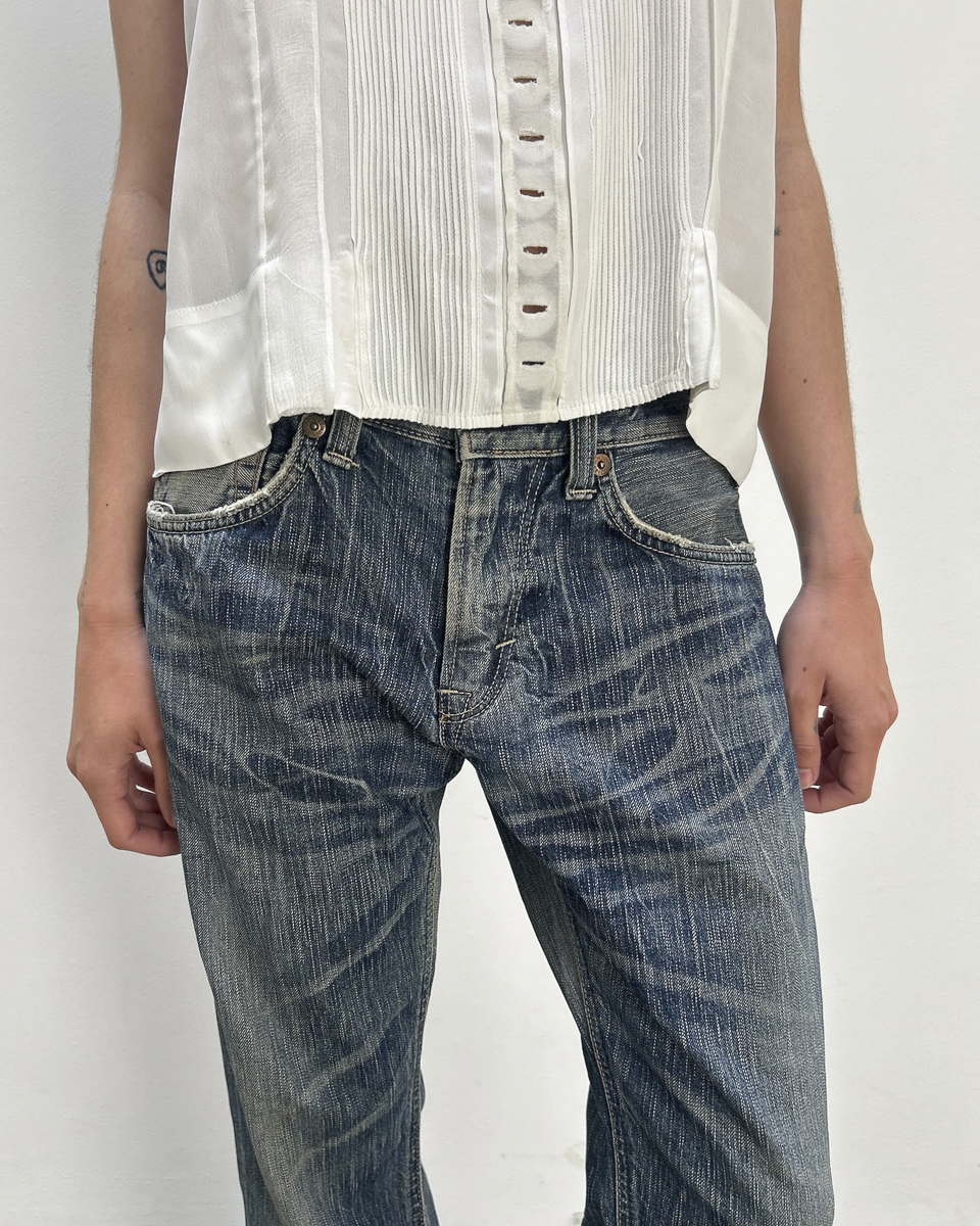 Edwin 503 Bluetrip 30/32 Dark-Wash Denim