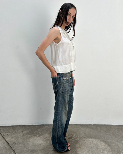 Edwin 503 Bluetrip 30/32 Dark-Wash Denim