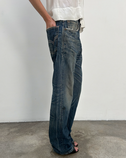Edwin 503 Bluetrip 30/32 Dark-Wash Denim