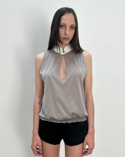 Philosophy di Alberta Ferretti Keyhole Top