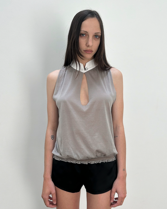 Philosophy di Alberta Ferretti Keyhole Top