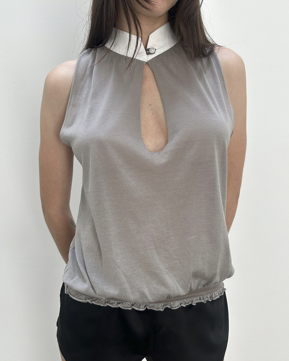 Philosophy di Alberta Ferretti Keyhole Top
