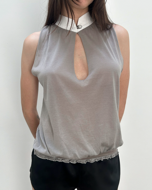 Philosophy di Alberta Ferretti Keyhole Top
