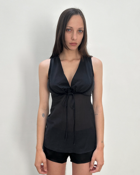 Neil Barrett Empire Waist Top
