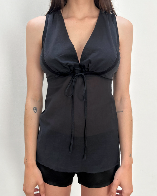 Neil Barrett Empire Waist Top