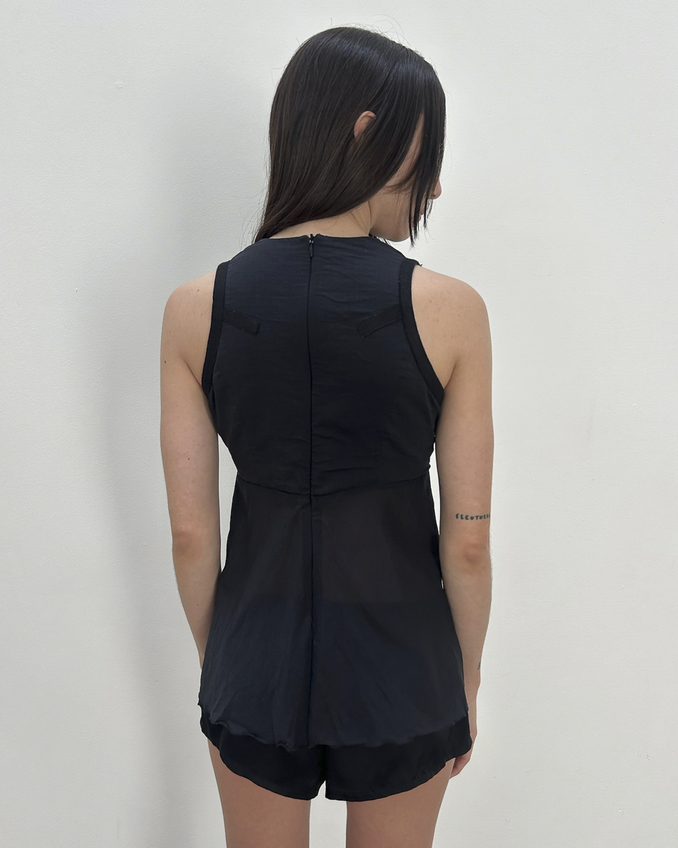 Neil Barrett Empire Waist Top