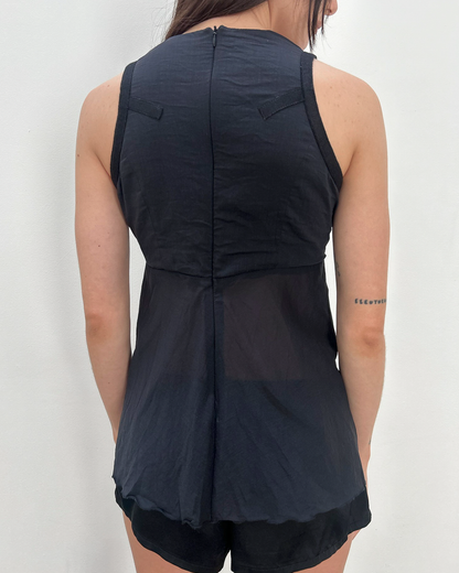 Neil Barrett Empire Waist Top