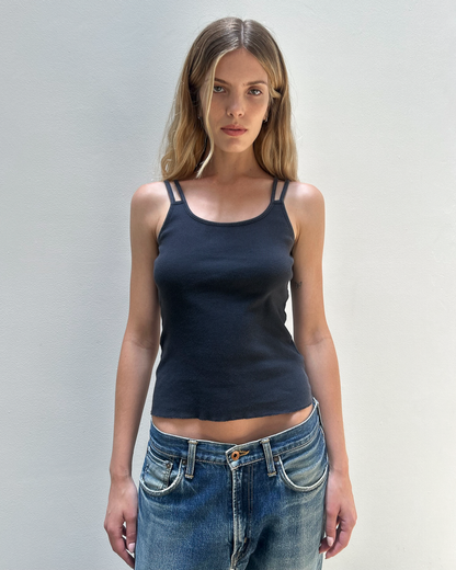 MM6 Maison Margiela SS2006 Ribbed Tank Top