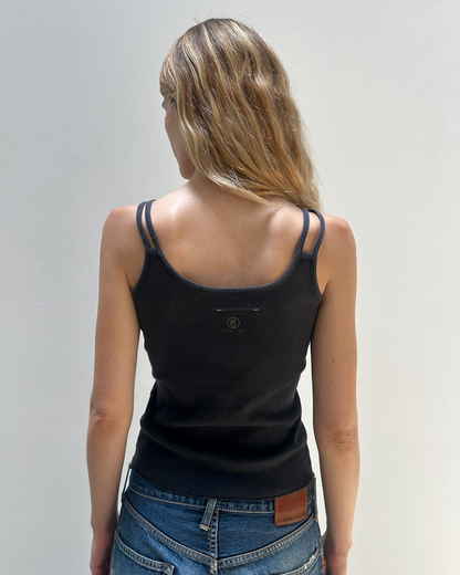MM6 Maison Margiela SS2006 Ribbed Tank Top