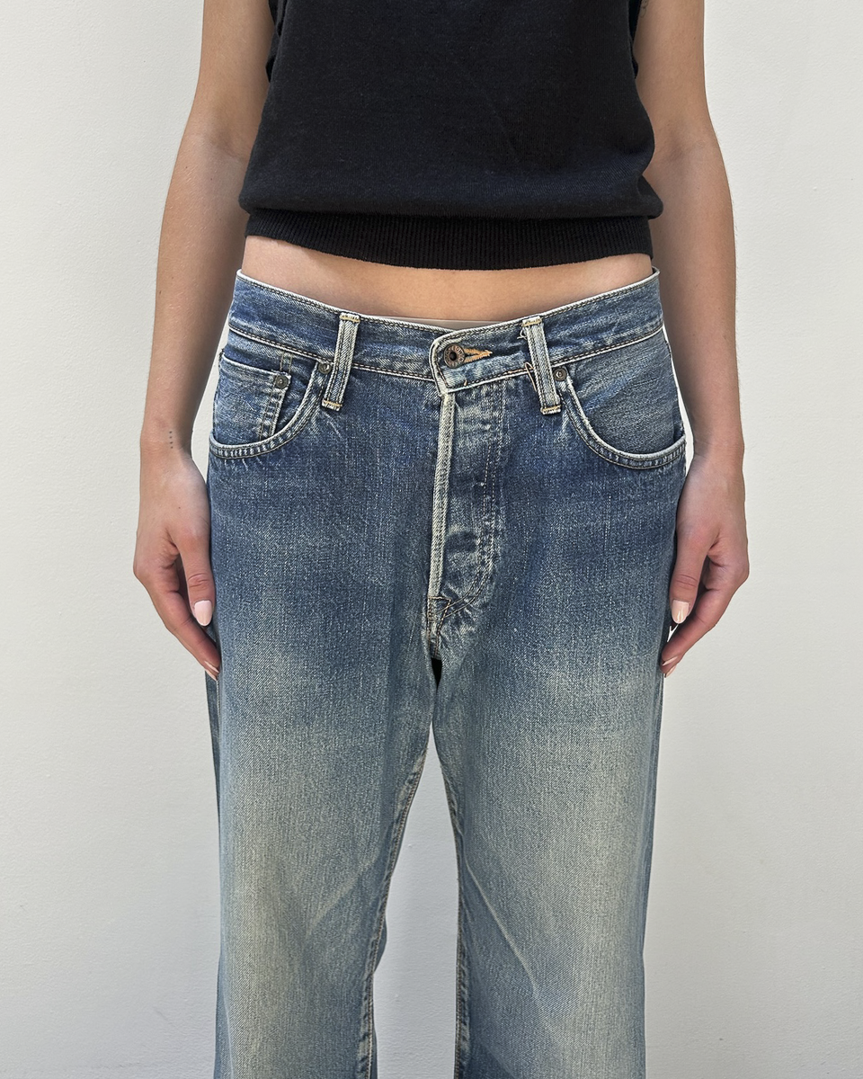 Edwin 505 Selvedge 31/34 Patched Denim