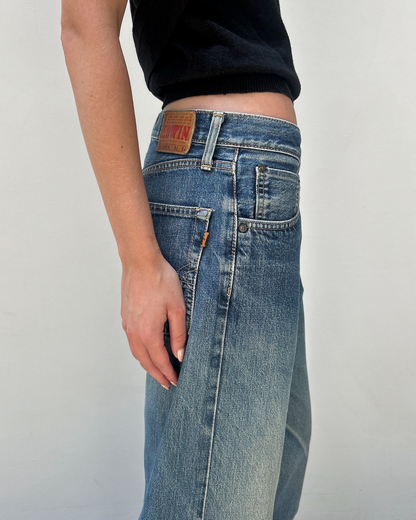 Edwin 505 Selvedge 31/34 Patched Denim