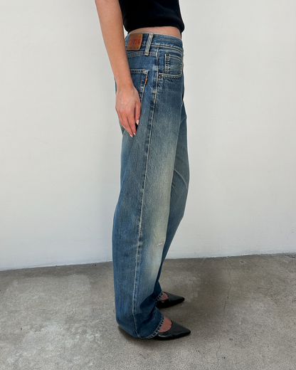 Edwin 505 Selvedge 31/34 Patched Denim