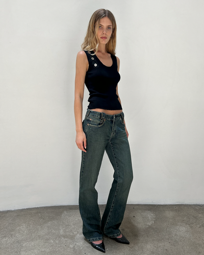 Notify Low-Rise Denim