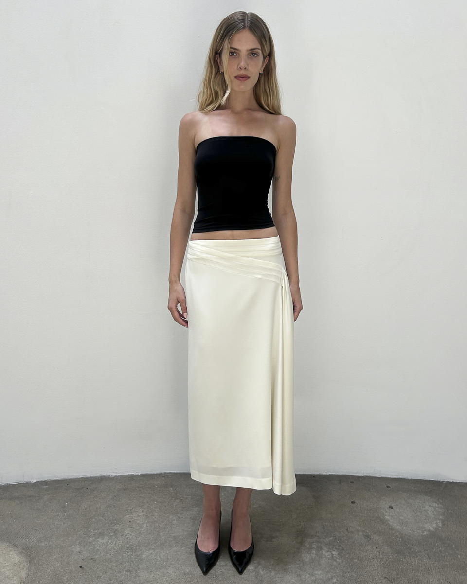 Issey Miyake Draped Skirt