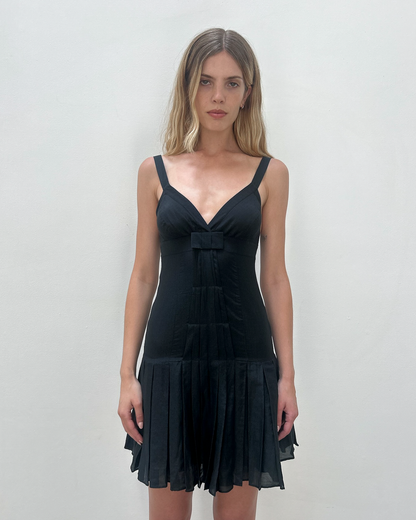 Byblos Pleated Drop-Waist Dress