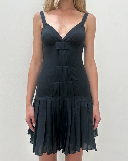Byblos Pleated Drop-Waist Dress