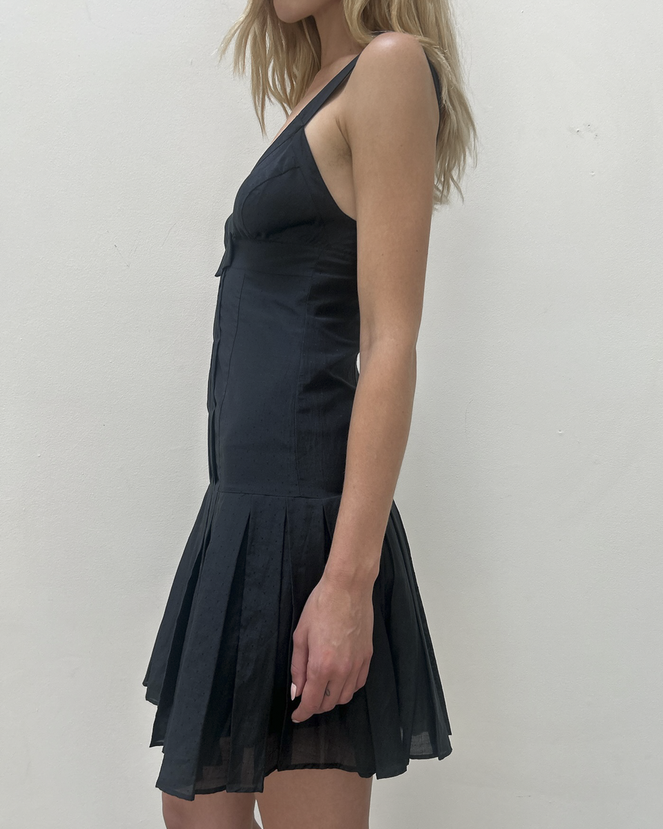 Byblos Pleated Drop-Waist Dress