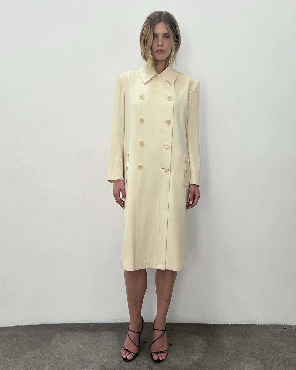 Calvin Klein Collection Double-Breasted Coat