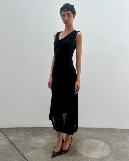 Gucci by Tom Ford Cowl-Neck Dress