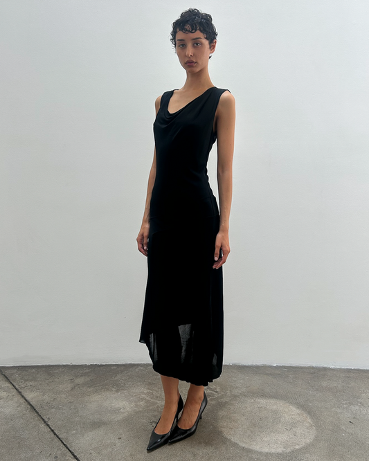 Gucci by Tom Ford Cowl-Neck Dress