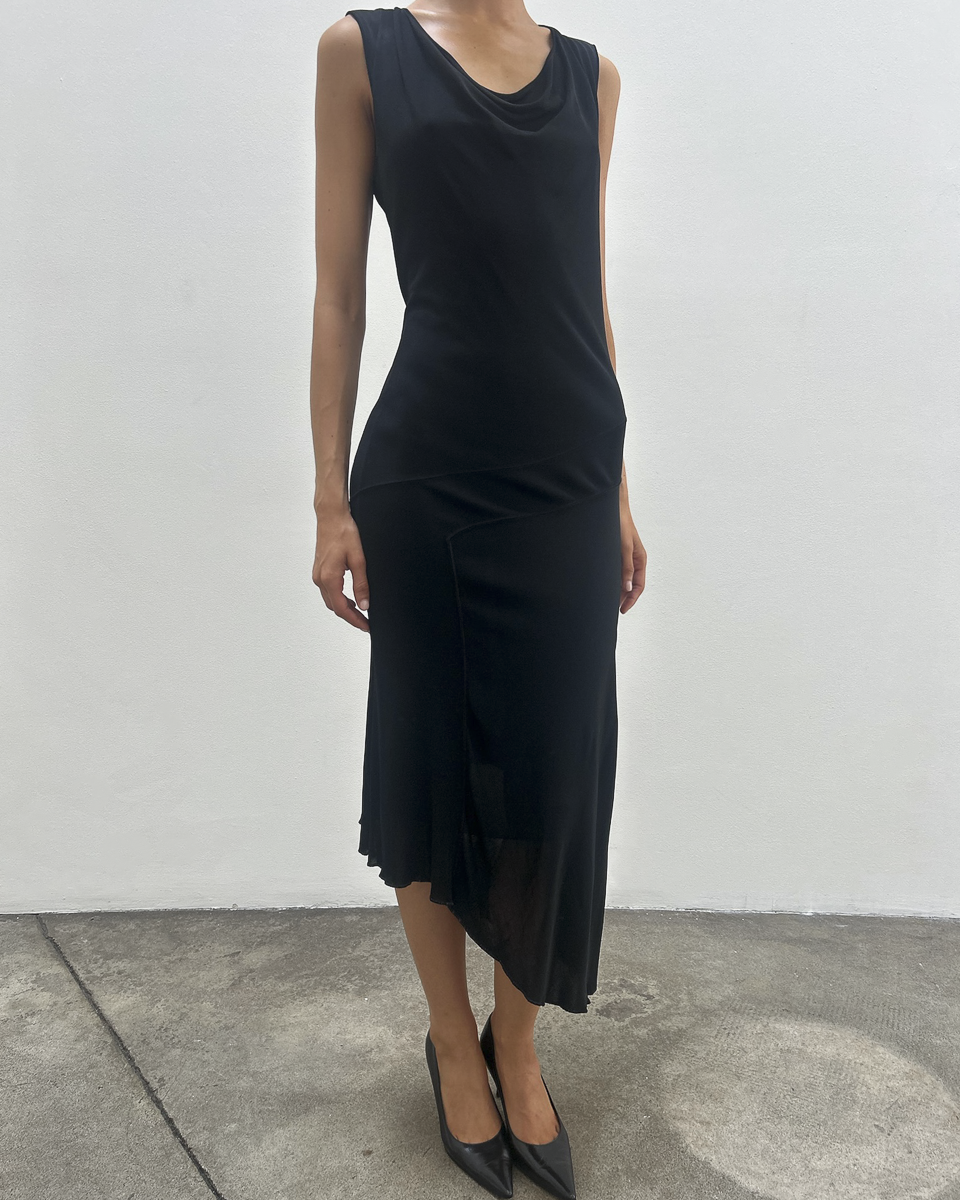 Gucci by Tom Ford Cowl-Neck Dress