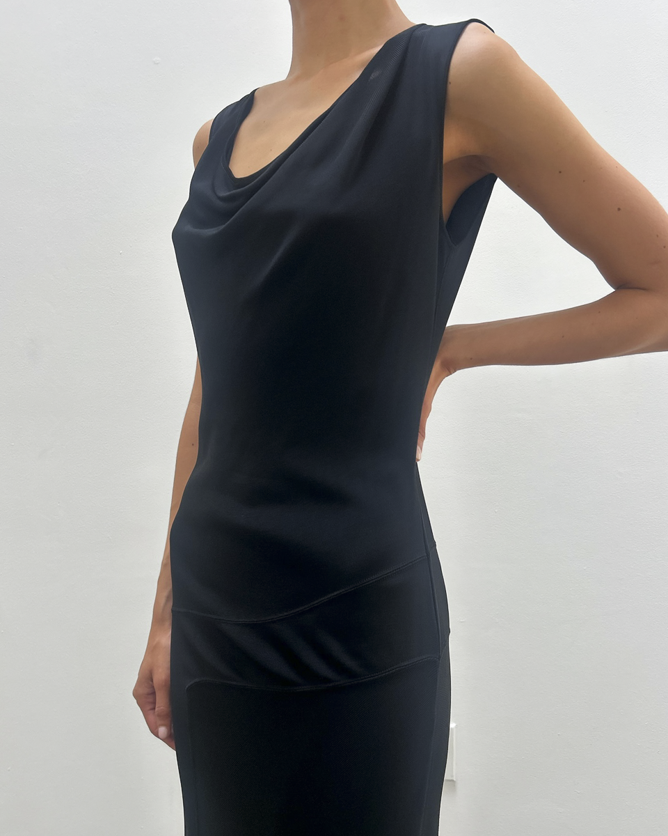 Gucci by Tom Ford Cowl-Neck Dress
