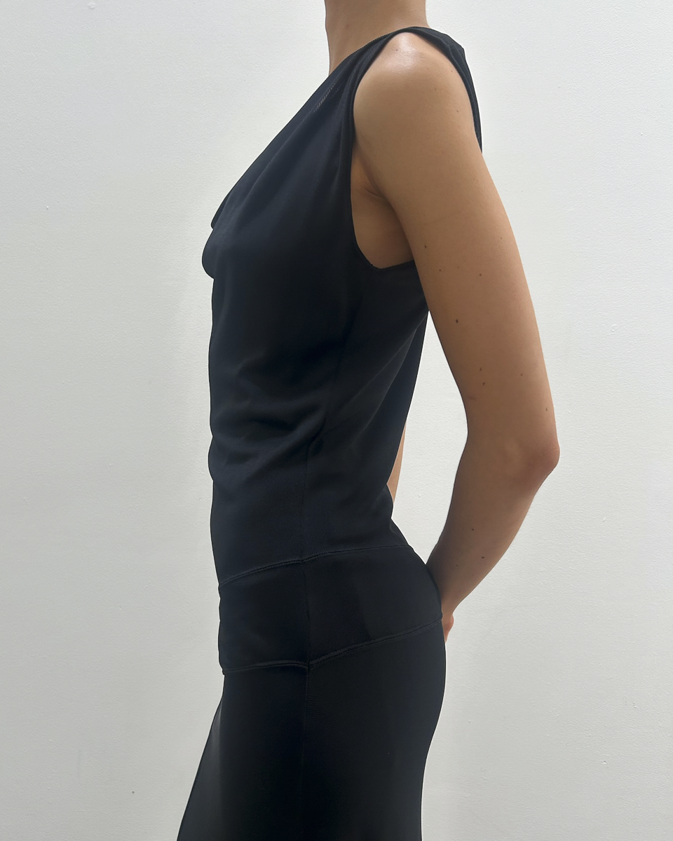 Gucci by Tom Ford Cowl-Neck Dress