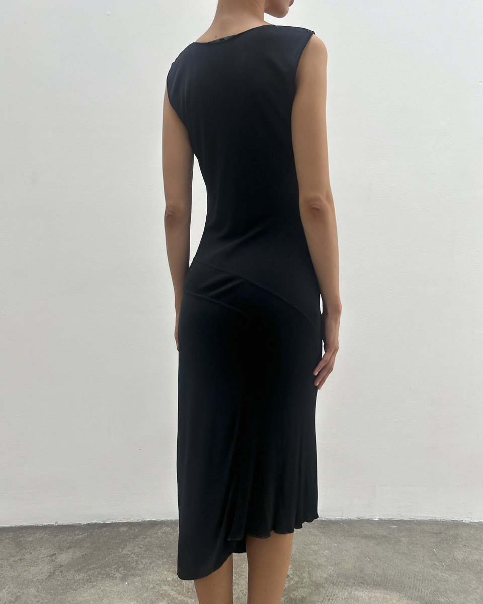 Gucci by Tom Ford Cowl-Neck Dress