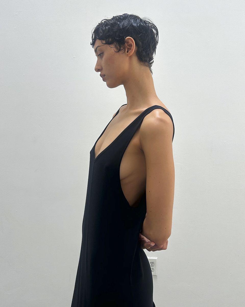 Y's Yohji Yamamoto Asymmetrical Dress