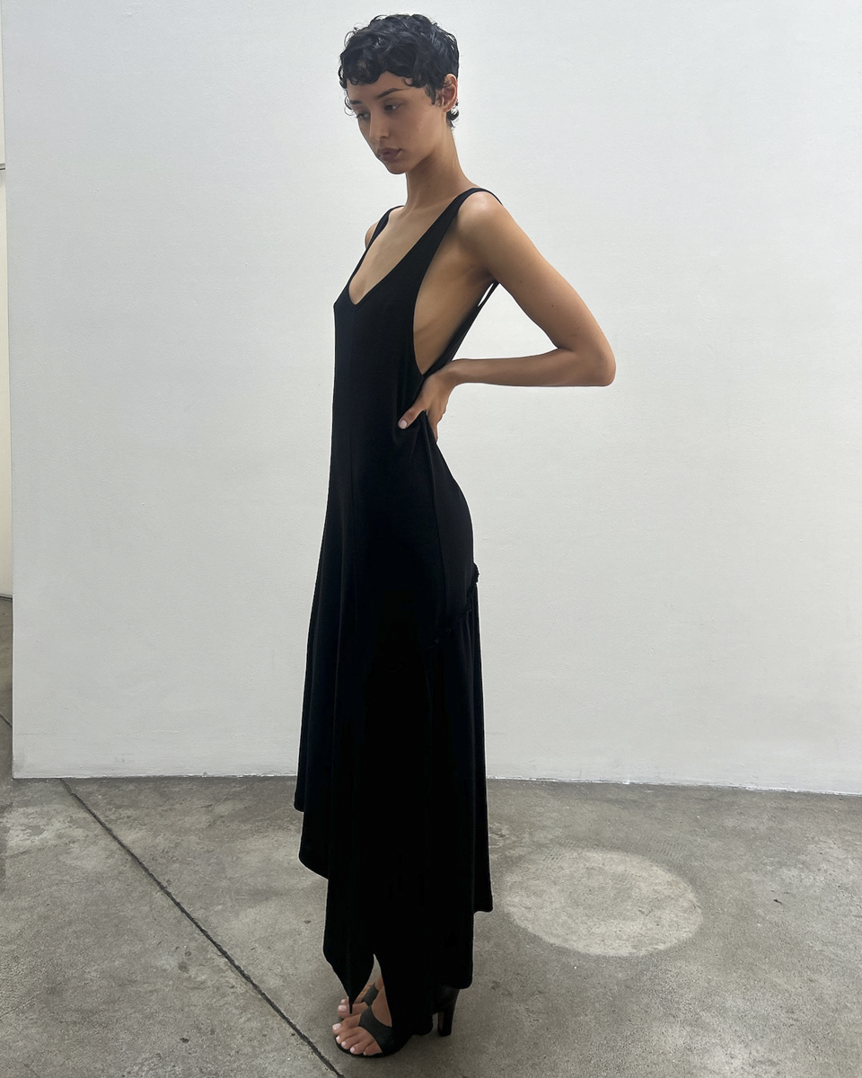 Y's Yohji Yamamoto Asymmetrical Dress