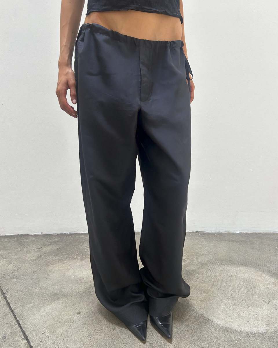 Gucci by Tom Ford SS2001 Silk Drawstring Pants