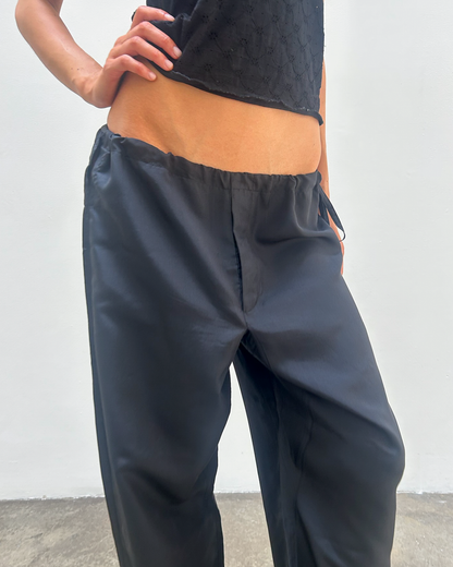 Gucci by Tom Ford SS2001 Silk Drawstring Pants