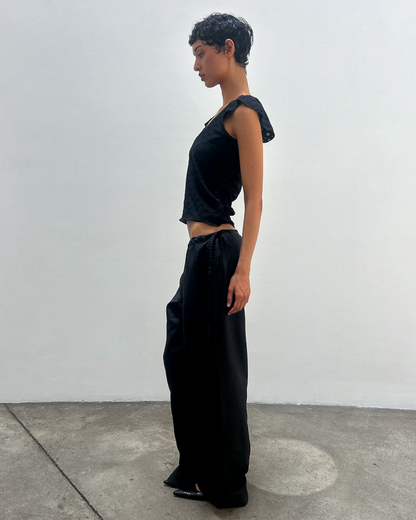 Gucci by Tom Ford SS2001 Silk Drawstring Pants