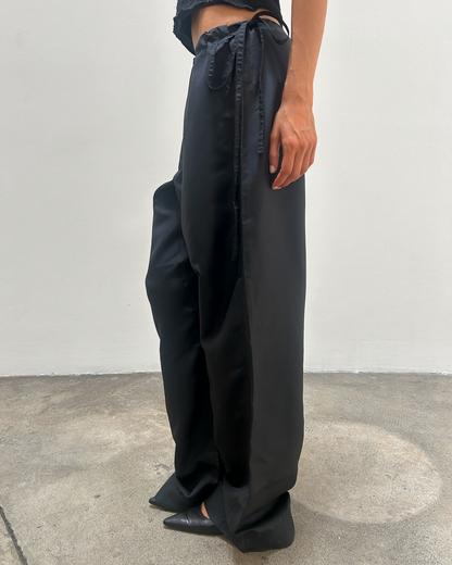 Gucci by Tom Ford SS2001 Silk Drawstring Pants