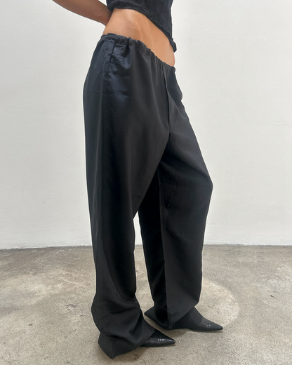 Gucci by Tom Ford SS2001 Silk Drawstring Pants