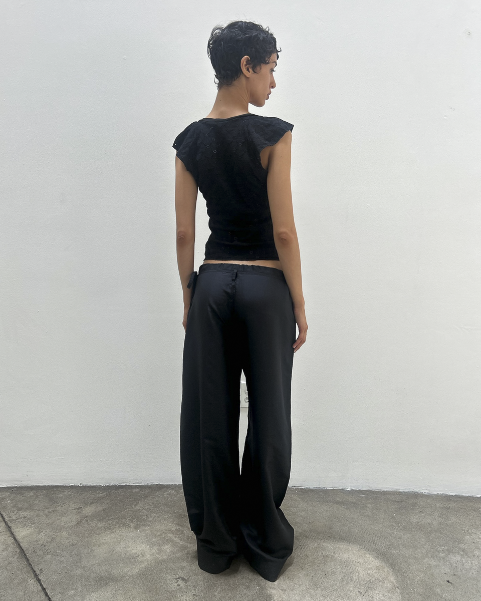 Gucci by Tom Ford SS2001 Silk Drawstring Pants