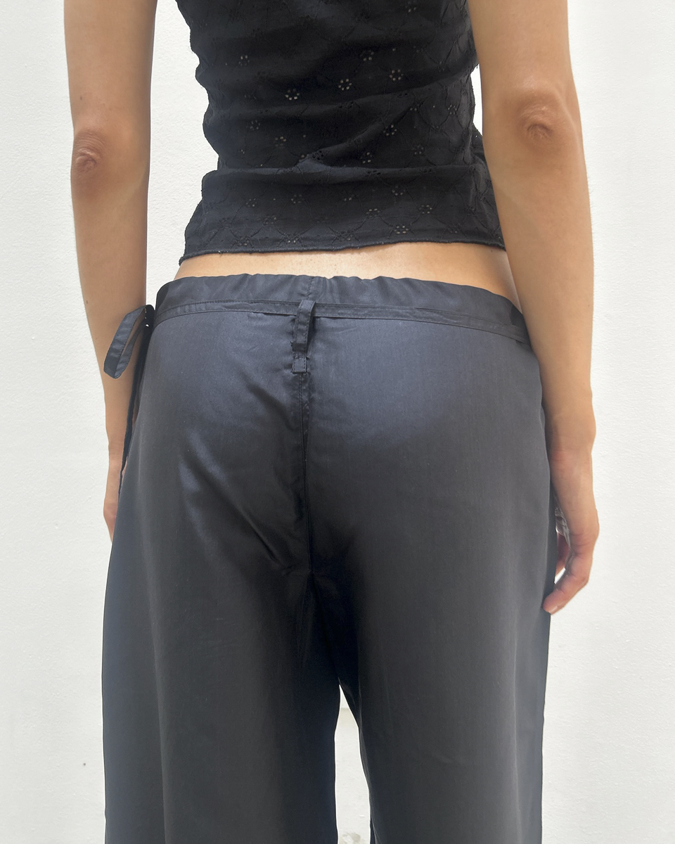 Gucci by Tom Ford SS2001 Silk Drawstring Pants