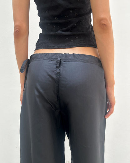 Gucci by Tom Ford SS2001 Silk Drawstring Pants